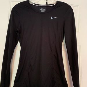Black long sleeve Nike Dri-Fit